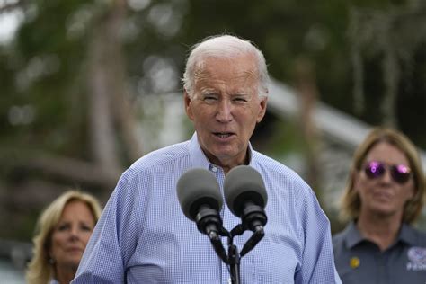 Biden tells Idalia's Florida victims 'your nation has your back'